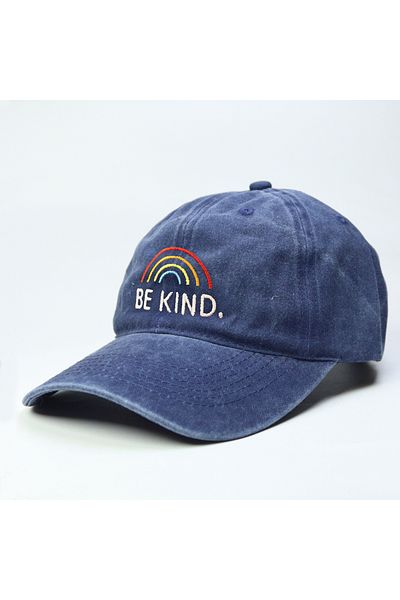 T-FUNNY Be Kind - Pălărie curcubeu lavabilă