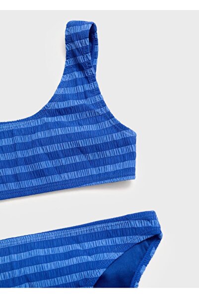 MANGO Kids Çizgili bikini