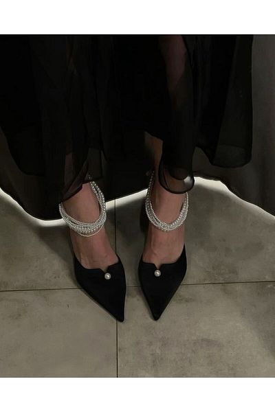 Jerberaa takı 4-Piece Combination Pearl Anklet