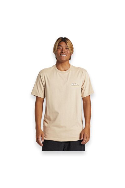 Quiksilver Aqyzt09563 Tricou pentru bărbați Step Up Purple Beige