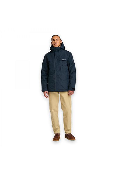 Timberland Tb0A5Xt1 Benton Waterproof 3in1 Navy Blue Men's Coat