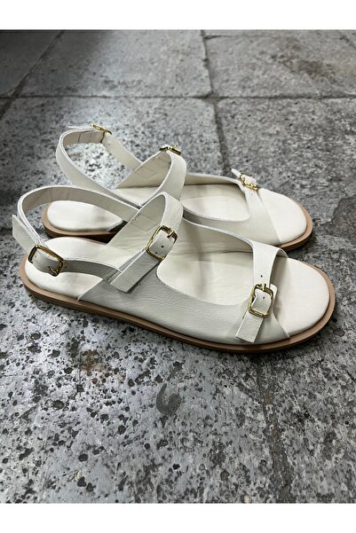 Butik Noble shoes hakiki deri sandalet