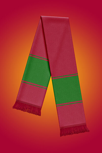 JOLT Πράσινο κόκκινο μαντήλι με βεντάλια Μοντέλο No: 001