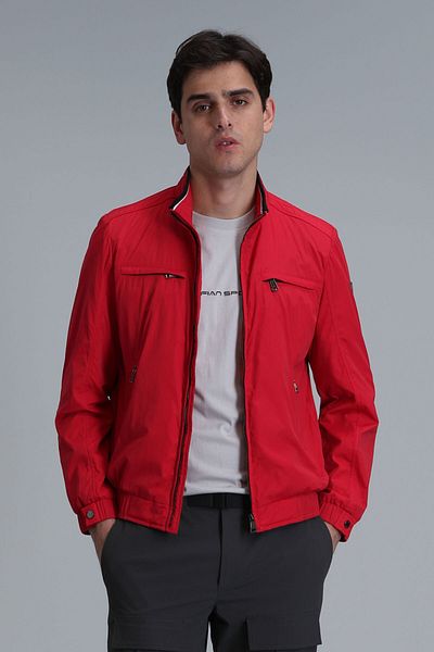 Lufian Men's Red Coat - Stephan
