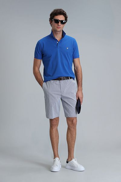 Lufian Laon Smart ανδρικό μπλουζάκι πόλο Slim Fit Saks