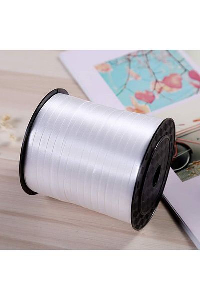 Generic Crimped Curling Ribbon 500 Yard White