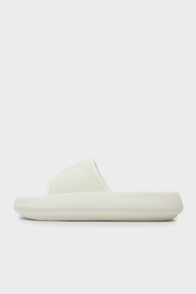Guess Rubber Slippers Women's White Slippers E4Gz27Wg5X0-Mlk