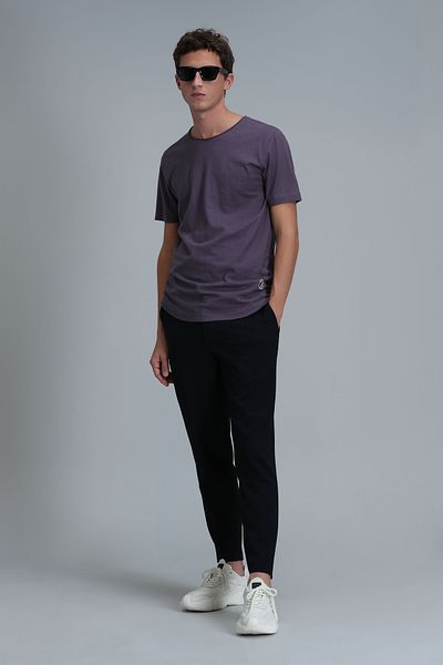 Lufian Ανδρικό T-Shirt Basic - Junya Plum