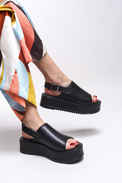 Riccon Alebwynn Women's Black Sandals 001273 Model