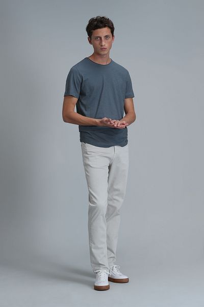 Lufian Ανδρικό T-Shirt Basic - Nefti Green Junya