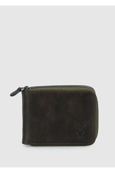 Carrera Carrera Car901 - Khaki Crazy Leather Wallet