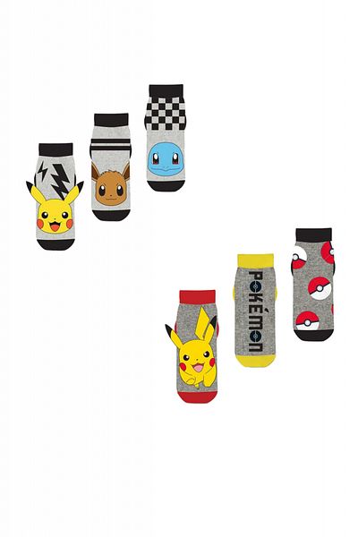 Pokemon Set 6 sosete copii Pokemon 40277