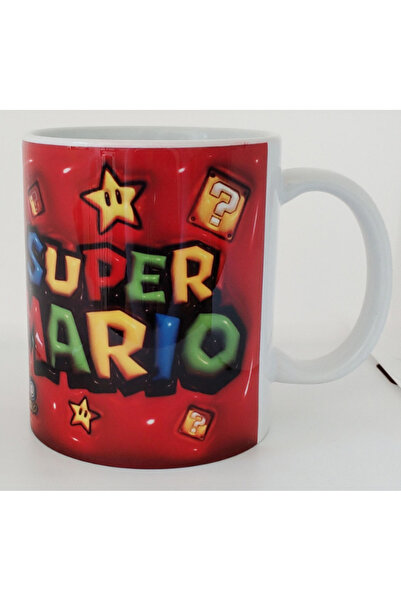OEM Cana albă personalizată „Super Mario”, INOVATIX. 330 ml