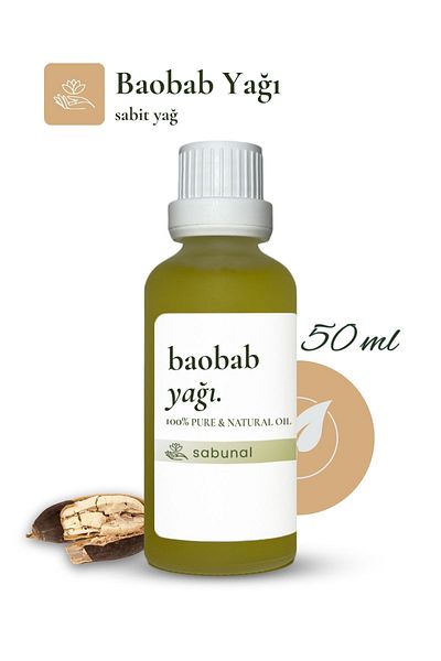 sabunal Baobab Oil 50 ml - Natural Skin Care Oil