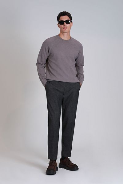 Lufian Bert Sports Men's Chino Pants Slim Fit Dark Gray