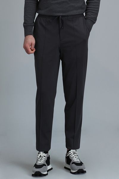 Lufian Lumer Sports Men's Chino Trousers Slim Fit Anthracite
