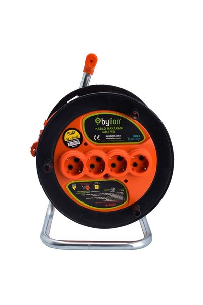 Bylion Mk3515 4 Socket 3X1.5Mm 35 Meter Reel Cable