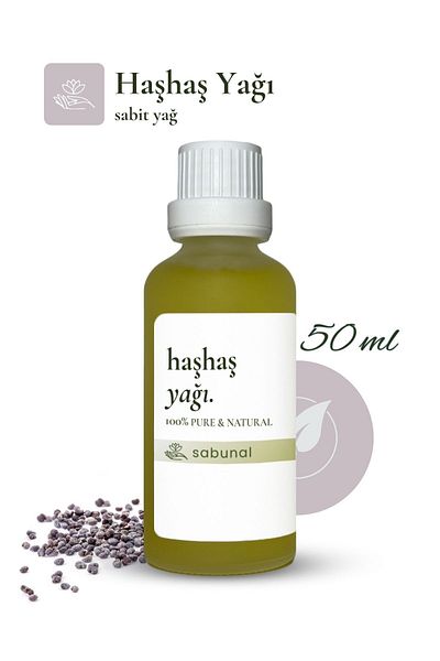 sabunal Poppy Oil 50 ml - Moisturizing Skin Care