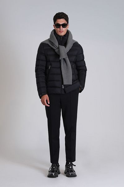 Lufian Black Slim Fit Antoni Sports Men's Chino Pants