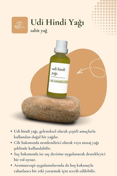 sabunal Udi Turkey Oil 50 ml - Herbal Care Oil