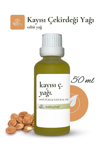 sabunal Apricot Kernel Oil 50 ml - Skin Care Oil