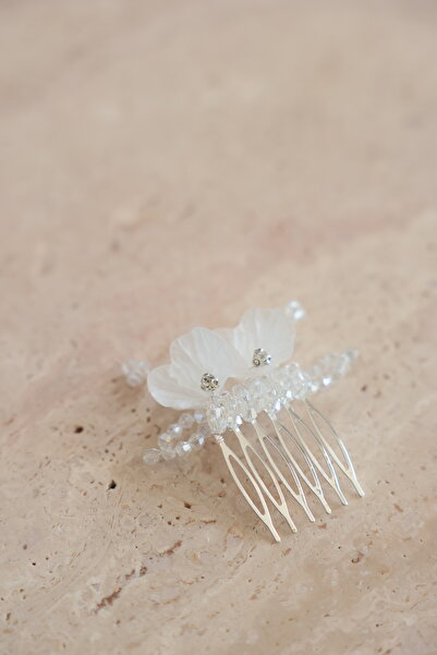 İstoria Bridal Deniz Kabuklu Toka, Nişan- Nikah Saç Aksesuarı, Düğün Tokası, Düğün Tacı