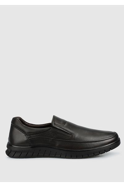Eclipse Men's Brown Leather Shoes