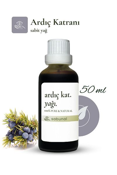 sabunal Juniper Tar Oil 50 ml - Traditional Natural Hair and Skin Care Oil