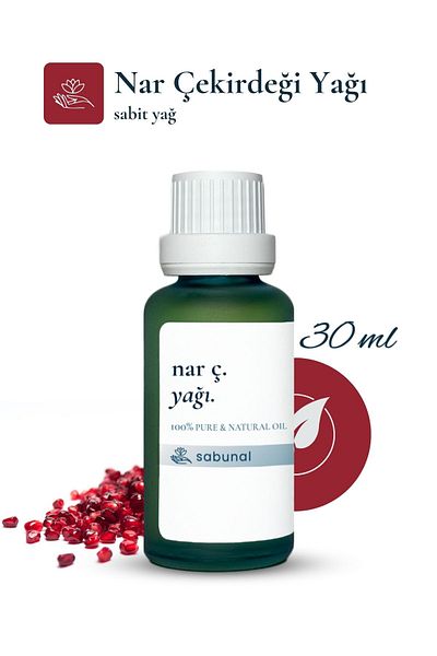 sabunal Pomegranate Seed Oil 30 ml - Skin Care and Purifying Natural Oil