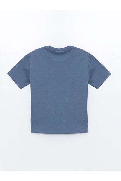 LC Waikiki Tricou pentru băieți din țesătură interlock 100% bumbac