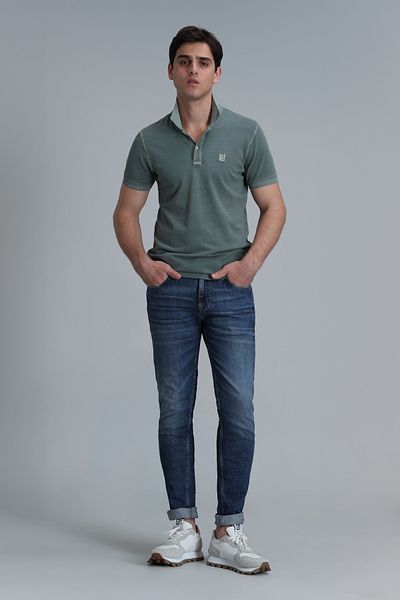 Lufian Ανδρικό μπλουζάκι Vernon Sports Polo Neck
