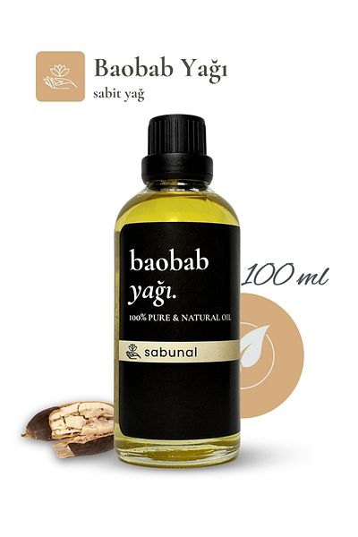 sabunal Baobab Oil 100 ml - Natural Skin Care Oil