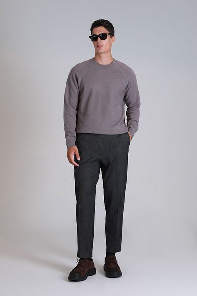 Lufian Bert Sports Men's Chino Pants Slim Fit Dark Gray