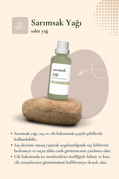 sabunal Garlic Oil 50 ml - Hair Care Oil