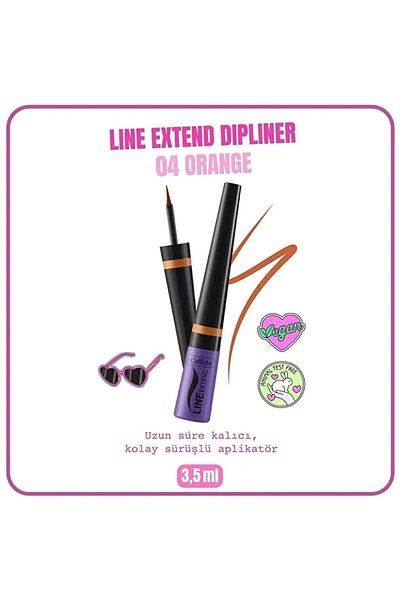 Callista Line Extend Dipliner No:04 Orange 3.5 ml