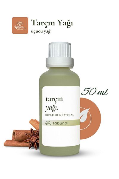 sabunal Cinnamon Oil 50 ml - Aromatherapy, Hair and Skin Care Oil