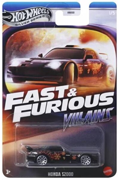 HOT WHEELS Silver Series Fast & Furious Villains 5'li Set HNR88