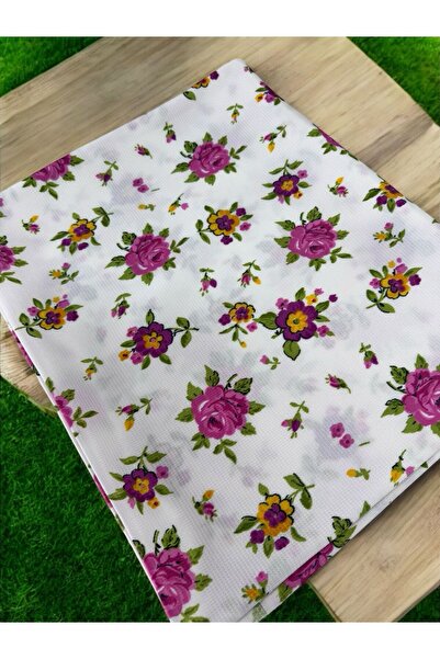 Dantelux مفرش طاولة للنزهة، مفرش طاولة، حافة من القماش، موديل مخيط