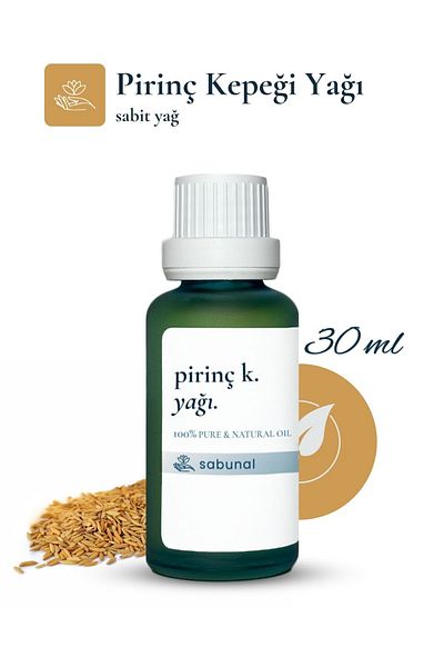 sabunal Rice Bran Oil 30 ml - Skin Brightening and Equalizing Care Oil
