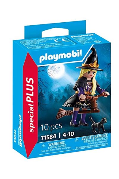 Playmobil - Figurina vrajitoare cu pisica