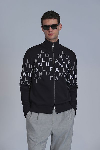 Lufian Black Men's Cardigan (Writer)