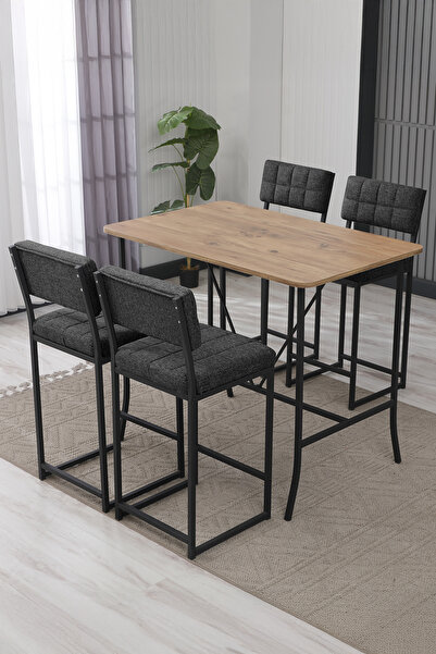 Armens Life Mobilya, Lojistik & Elektronik Ticaret Retro Mutfak Bar Masa 4 Sa...