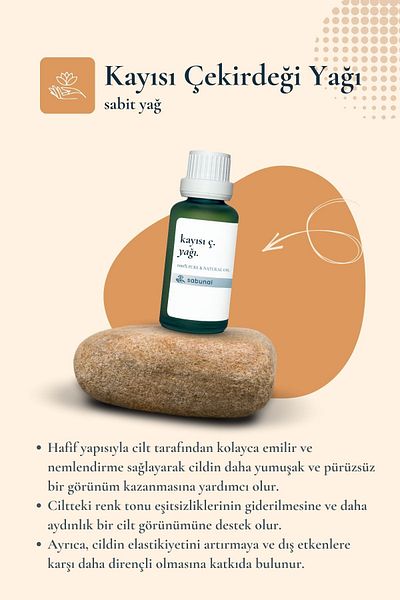 sabunal Apricot Kernel Oil 30 ml - Skin Care Oil