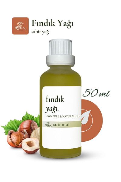sabunal Hazelnut Oil 50 ml - Natural Cold Pressed Oil