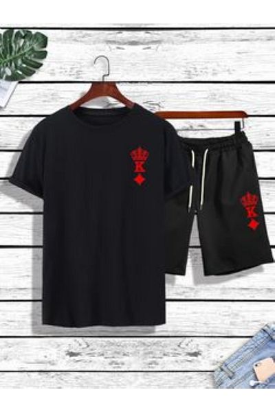 bellanova - Tshirt and Shorts Set, Lace-Up Printed
