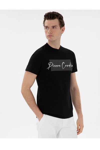 Pierre Cardin Ανδρικό μπλουζάκι Crew Neck Slim Fit