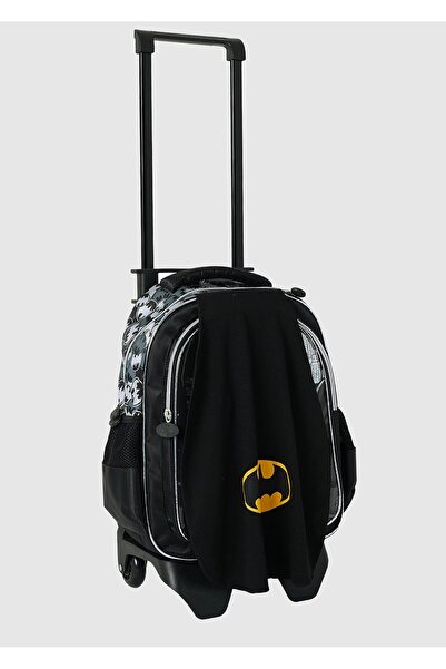 Batman Black Squeegee Patterned Bag for Boy