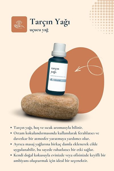 sabunal Cinnamon Oil 30 ml - Aromatherapy, Hair and Skin Care Oil