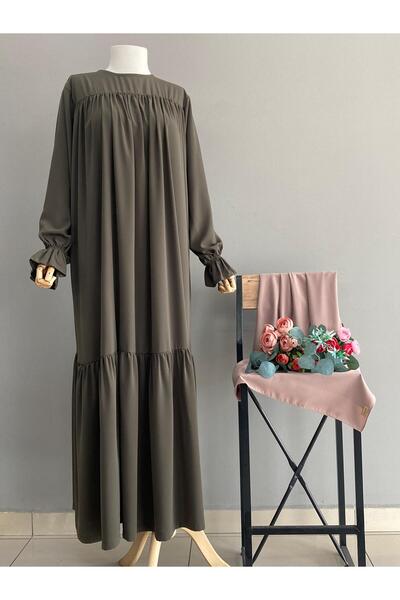 bassell فستان هالي من حرير المدينة المنورة المصري