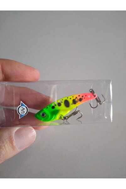 Bozok balıkçılık Vibrasyon yem , alabalık , levrek , turna , kasna , vs. balıklar için ( 5,5cm 14 gram )